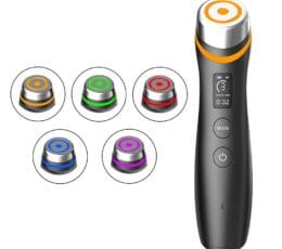 6-in-1 LED & Microcurrent Facial Rejuvenator Device